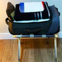 Ver mais imagens de Suporte de Mala Preto Alumínio Reforçado 100 KG