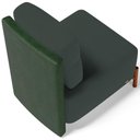 Ver imagem 2 de Poltrona Decorativa Sala de Estar Living Hungria L02 Couríssimo Verde Suede Verde Musgo - Lyam