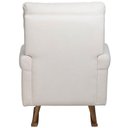 Ver imagem 6 de Poltrona de Amamentação com Balanço Base Milka Encanto D02 Bouclê Off White C-200 - Lyam Decor