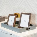 Ver imagem 3 de HOME&CO MARIETAS PORTA-RETRATOS 10X15 18x13x1cm METAL COBRE