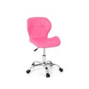 Ver imagem 1 de Cadeira Office Eiffel Slim Base Giratória - Rosa