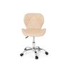 Cadeira Office Eiffel Slim Base Giratória - Nude - 2