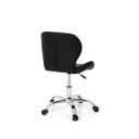 Ver imagem 5 de Conjunto 2 Cadeiras Office Eiffel Slim Base Giratória - Preta