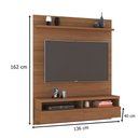 Ver imagem 3 de Painel Para Tv Até 50 Polegadas Royal GERMAI Freijo