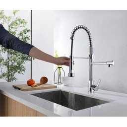 Torneira Cozinha Gourmet Monocomando Duo Spray Mesa ME01L Doan - 2