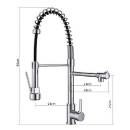 Torneira Cozinha Gourmet Monocomando Duo Spray Mesa ME01L Doan - 5