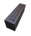 Ver imagem 1 de Puff Baú Decorativo - 1,20cm - Marrom Corino