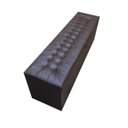 Ver imagem 1 de Puff Baú Decorativo - 1,20cm - Marrom Corino