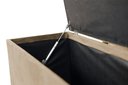 Ver imagem 3 de Recamier Puff Baú Beira de Cama Box Padrão 1,38 Cm - Bege Escuro