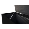 Recamier Puff Baú Calçadeira - Queen Size - 1,60cm - Preto - 3