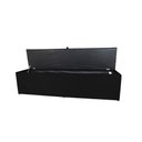 Ver imagem 2 de Recamier Puff Baú Decorativo 1,20cm Preto