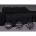 Ver imagem 6 de Sofá 4 Lugares Net Jobim Assento Retrátil e Reclinável 2,30m (L)