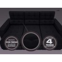 Ver imagem 5 de Sofá 4 Lugares Net Jobim Assento Retrátil e Reclinável 2,30m (L)