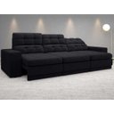 Ver imagem 2 de Sofá 4 Lugares Net Jobim Assento Retrátil e Reclinável 2,30m (L)