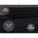 Ver imagem 4 de Sofá 4 Lugares Net Jobim Assento Retrátil e Reclinável 2,30m (L)