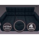 Ver imagem 5 de Sofá 4 Lugares Net Jobim Assento Retrátil e Reclinável 2,30m (L)