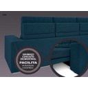 Ver mais imagens de Sofá 4 Lugares Net Jobim Assento Retrátil e Reclinável 2,30m (L)