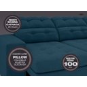 Ver imagem 4 de Sofá 4 Lugares Net Jobim Assento Retrátil e Reclinável 2,30m (L)