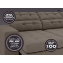 Ver imagem 4 de Sofá 4 Lugares Net Jobim Assento Retrátil e Reclinável 2,30m (L)