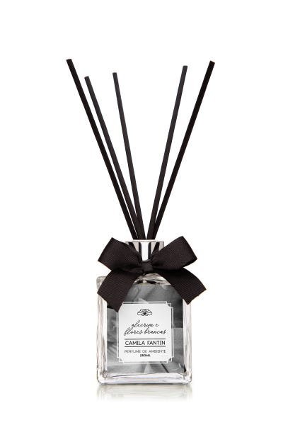 Difusor (Cubo 250 mL) - Alecrim e Flores Brancas - 1
