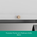 Ver imagem 5 de Armario Aereo Nicho Microondas 80 Cm Unna Branco Poliman