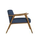 Ver imagem 6 de Kit 2 Poltronas Decorativas Madeira Maciça Assento com Persintas Elásticas Ravena