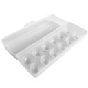 Ver imagem 6 de Organizador de Geladeira Porta Ovos Com Tampa 12 Un Plástico Sanremo