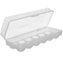 Ver imagem 1 de Organizador de Geladeira Porta Ovos Com Tampa 12 Un Plástico Sanremo