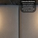Ver imagem 5 de Cabeceira Modulada King 200 cm Organica com LED Linho Bege Vconcept