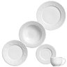 Jogo de Jantar 30 Peças Branco Cerâmica Madeleine Porto Brasil - 2