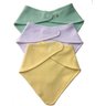 Kit 10 Babador Bandana Bebê Infantil 100% Algodão.:Menina - 3