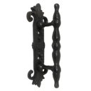 Ver imagem 1 de Puxador Em Bronze Modelo Antigo Com Espelho Portas Portões