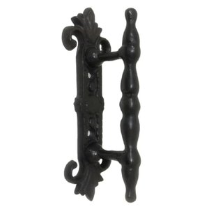 Puxador Em Bronze Modelo Antigo Com Espelho Portas Portões