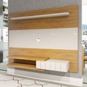 Ver imagem 2 de Painel para Tv até 50 Polegadas Opala 1 Porta para Tv Pinho/off White - Panorama Móveis