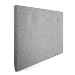 Cabeceira Serena King Herval Estofada, 193 cm, Linho Cinza - 1