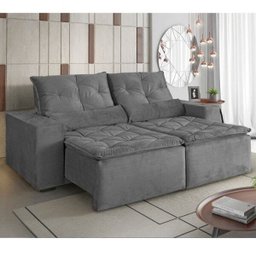 Sofá Retrátil e Reclinável 2 Lugares Macaé  - 1