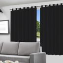 Ver imagem 2 de Cortina Blackout Preto - 280x280cm - com Alça para Varão