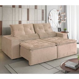 Sofá Retrátil e Reclinável 2 Lugares Macaé - 1 Sofá Retrátil e Reclinável 2 Lugares Macaé - 1