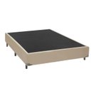 Ver imagem 2 de Cama Box Casal Bege + Colchão Espuma D20 138x188x8