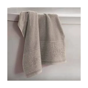 Toalha Banho Felpudo Jacq. Conf. (c/ Barra Velour) 70cmx1,40m: Cinza