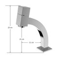 Ver imagem 4 de Torneira Banheiro Link Quadrada Bica Baixa