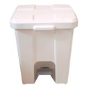 Ver imagem 3 de Cesto Lixeira Quadrada Plastica Com Pedal 25 Litros:Amarelo