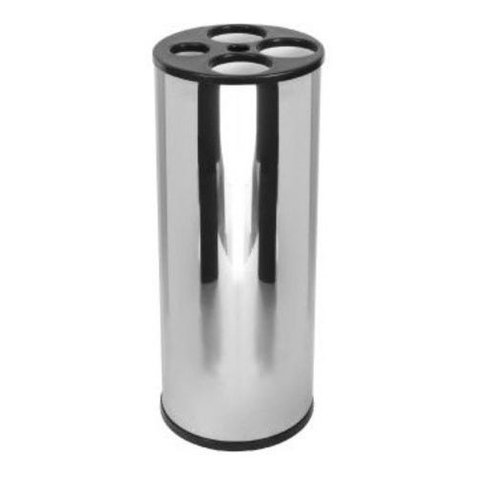 Lixeira Copo Descartável Inox + Dispenser Copo Água/café