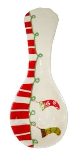 Suporte Bota Descanso Para Talheres Colheres Natal - 5978 - 1