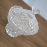 Kit 5 Peças Semi Cristal Decoração Fruteira Bomboniere- 8797 - 8795 - 4
