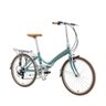 Bicicleta Dobravel Durban Rio Xl Aro 24 TURQUESA - 1