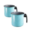 Ver imagem 1 de Jogo Kit Canecão Fervedor Leiteira Antiaderente Cerâmica N01