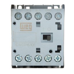 Mini Contator Weg Tripolar Cwc016 16A 1Na 220Vca - 2