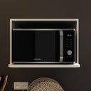 Ver imagem 3 de Nicho Aéreo de Cozinha em Mdf para Micro-ondas 60cm Multimóveis Cr20435 Branco