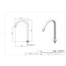 Torneira Lavatório Slim Tube Onix Alta 3492 - 2